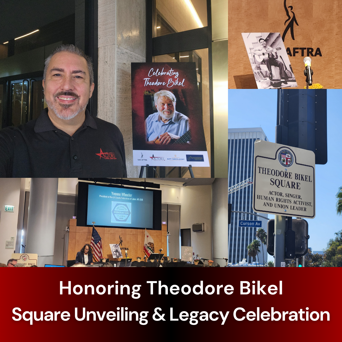 honoring theodore bikel square unveiling & legacy celebration honoring theodore bikel square unveiling & legacy celebration