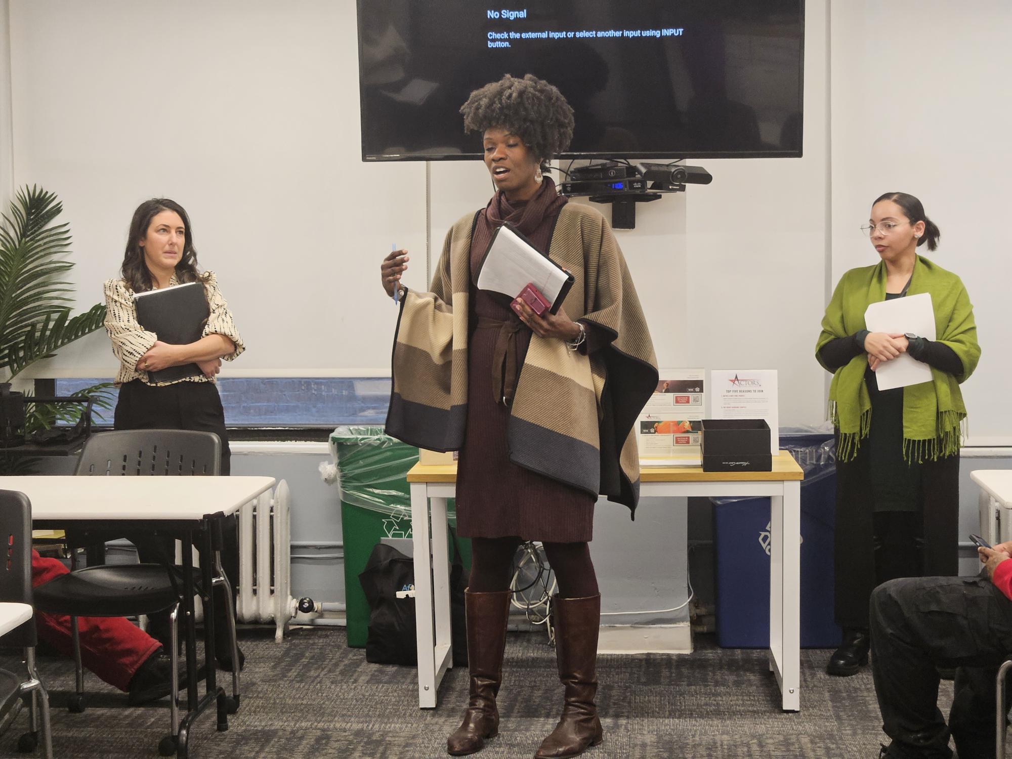 Times Square Alliance employee benefits session